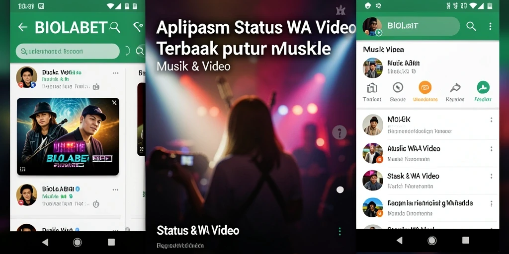 Tampilan antarmuka aplikasi BIOLABET yang user-friendly.
